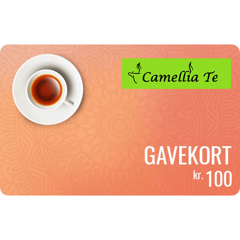 Camellia Te Gavekort 100 kr