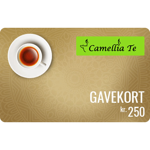 Camellia Te Gavekort 250 kr