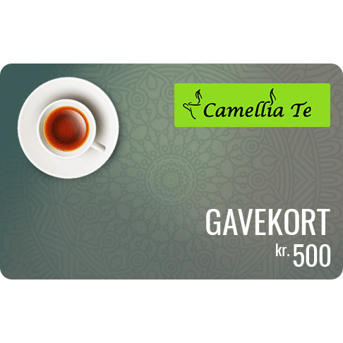 Camellia Te Gavekort 500 kr