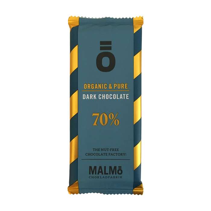 Malmö Chokladfabrik Ö Dark Chocolate 70% 55 gr.
